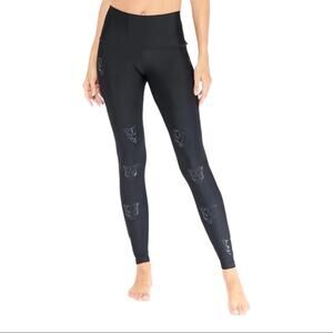 Electric Yoga Hi Rise Black Panther Leggings XS